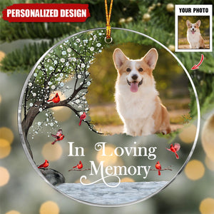 2024 New Release I'm Always With You-Memorial Gift-Personalized Circle Acrylic Christmas Ornament