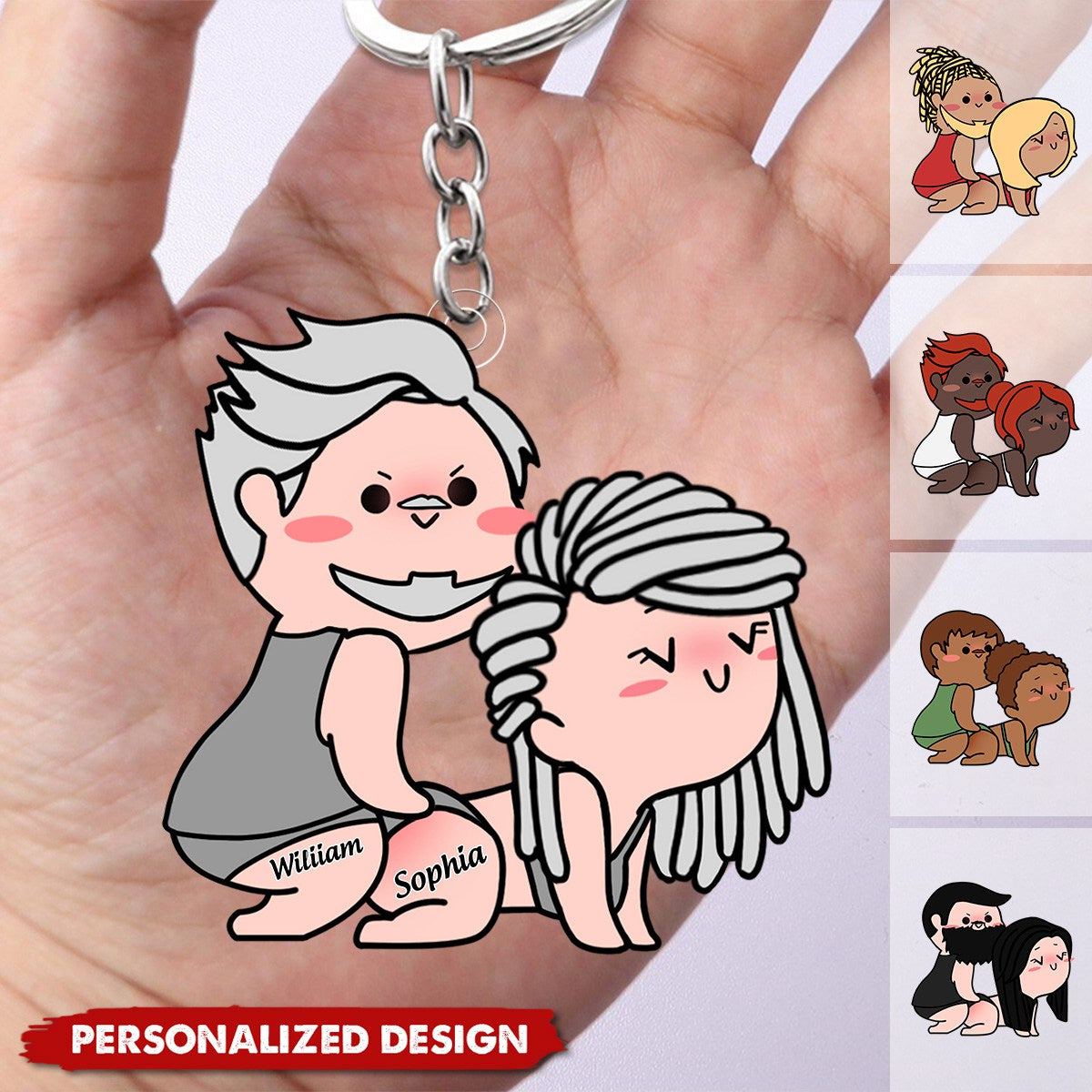 You're My Favorite Thing To Do-Personalized Keychain-Gifts For Couple