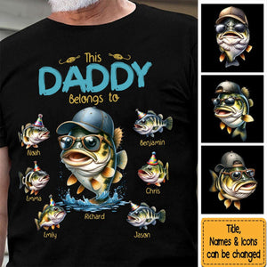 Gift for Grandpa Belongs to Fishing Shirt