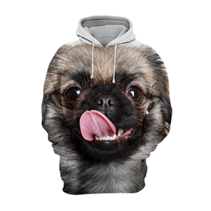 Unisex 3D Graphic Hoodies Animals Dogs Pekinese