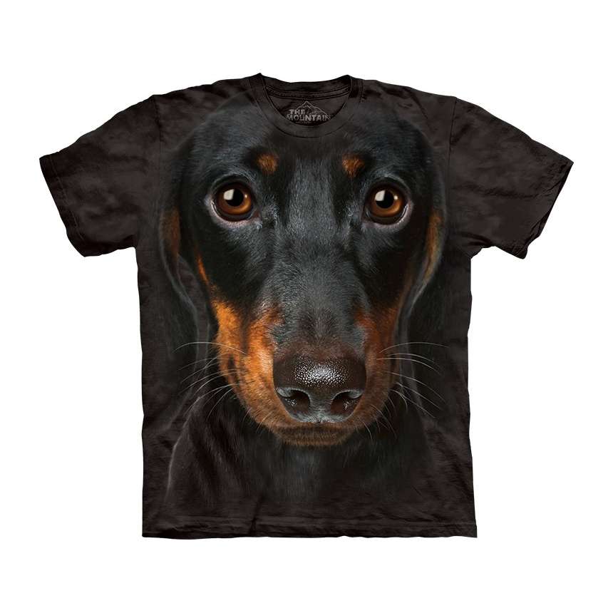 Miniature Schnauzer Portrait T-Shirt- Adult&Kids Unisex T-Shirt