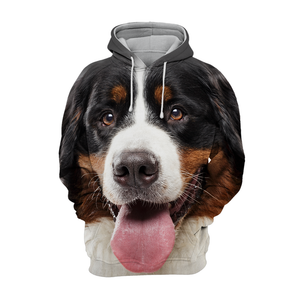 Unisex 3D Graphic Hoodies Animals Dogs Bernese Mountain Cute